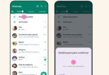WhatsApp estrena nueva función de bloqueo de chats con contraseña o huella