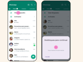 WhatsApp estrena nueva función de bloqueo de chats con contraseña o huella