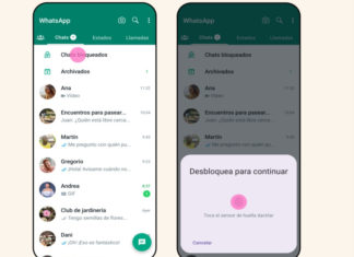 WhatsApp estrena nueva función de bloqueo de chats con contraseña o huella