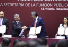 Gobierno de Tamaulipas y SFP suscriben convenio para fortalecer la rendición de cuentas y la gestión gubernamental