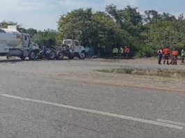 Volcadura de pipa en corredor industrial enciende alarma