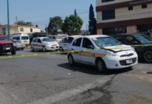 Choque de ruleteros deja dos lesionados