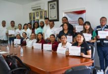 Recibió capacitación en materia de protección civil, personal que atiende albergues de migrantes en Matamoros