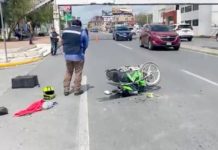 Accidente vial deja un lesionado, daños y caos vehicular