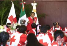 Preside Américo evento del Día del Socorrista