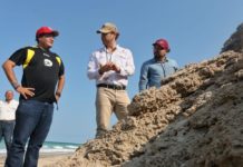 Analizan evolución de la línea costera de Altamira