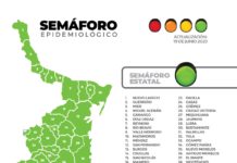 El reporte oficial de casos de COVID-19 de este lunes en la entidad suman 2 nuevos pacientes y sin fallecimientos.