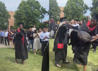 Alumna y maestra se pelean en plena graduación; estudiante acusa discriminación