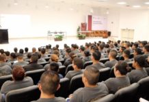 Academia Estatal de Formación para Ministerios Públicos lleva conferencia a cadetes de la nueva Guardia Estatal en la USJT