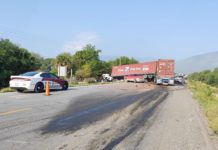Otro accidente carretero a Jaumave deja cuantiosos daños materiales