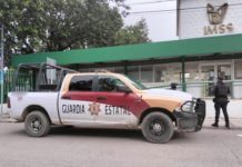 Guardia Estatal realiza recorridos de seguridad y vigilancia en hospitales de Xicoténcatl