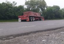 Accidente vial deja una persona fallecida y daños en carretera Victoria-Monterrey