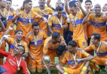 Tigres se lleva el trofeo de Campeón de Campeones de la temporada 2022-2023