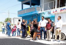 Rehabilitó Gobierno de Reynosa pavimento en la Petrolera