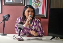Úrsula Salazar advierte a panistas que darán una lucha legal, que no tiene miedo de dar nombres
