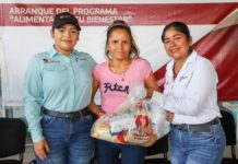 Continúa SEBIEN con la entrega de despensas, ahora fue turno de El Mante