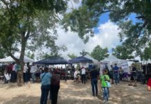 Otorgan atención médica a migrantes varados en el bordo del río Bravo en Matamoros