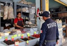 Guardia Estatal vigila y recorre negocios locales