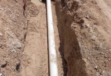 Atendió COMAPA fuga de agua potable en Brecha el Berrendo