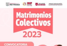 Cuenta DIF Reynosa con Campaña de Matrimonios Colectivos 2023