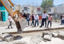 Alcalde Carlos Peña Ortiz, supervisó obra de infraestructura en Balcones de Alcalá