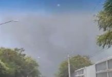 Bomberos atienden incendio en pastizal que dejó solo daños