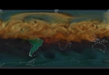 Preocupante modelación de la NASA muestra todo el CO2 que emitimos en un año