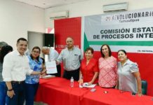 Se registra Joel Barragán, como aspirante a la Presidencia del PRI Madero