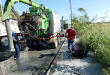 Se benefician vecinos de Granjas Económicas con acciones de COMAPA