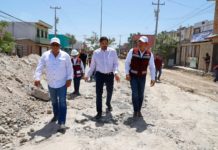 Construye Gobierno Municipal pavimentación con recursos REPUVE