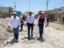 Construye Gobierno Municipal pavimentación con recursos REPUVE