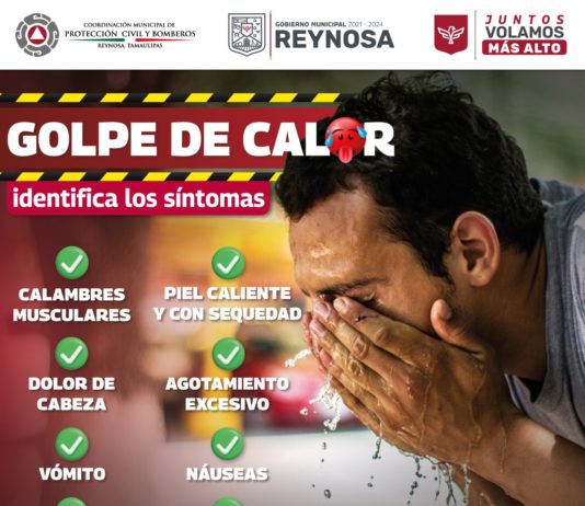 Llama Gobierno de Reynosa a la población a prevenir la insolación