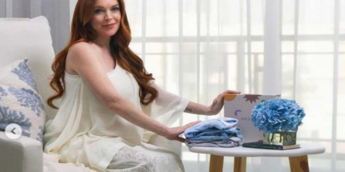 Lindsay Lohan presenta la habitación