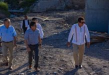 Sustituye Gobierno de Matamoros, viejo puente de fierro, por uno vehicular; alcalde Mario López supervisa avances