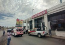 Asaltan banco ubicado en Avenida Hidalgo