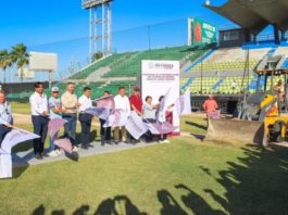 Celebran reynosenses arranque de remodelación del estadio Adolfo López Mateos