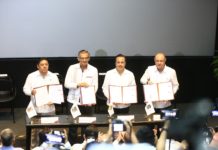 Firman convenio en materia de seguridad Gobiernos de Tamaulipas, San Luis Potosí, Veracruz y Nuevo León