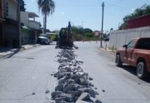 Inician trabajos de rehabilitación de subcolector en colonia Loma Linda