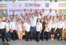 Dio el Arranque del Ciclo Escolar 2023-2024 el Alcalde de Reynosa