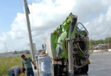 Se benefician vecinos de Villa Florida A y B, con sondeos de líneas y reparación de fugas