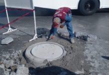 Instaló COMAPA 47 brocales durante el mes de julio
