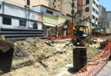 Registra un 25% de avance la obra de pavimentación la calle César López de Lara