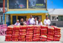 Donó Gobierno de Reynosa 2.7 toneladas de alimento a FRYAM