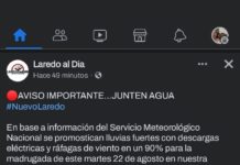 Alerta en la ciudad por fuertes lluvias para este martes; se esperan 5 pulgadas