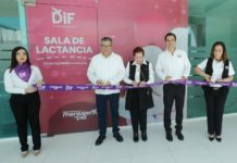 Inaugura Sistema DIF Tamaulipas primera sala de lactancia