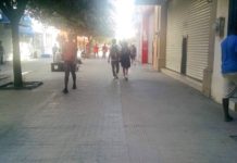 Frontera atraviesa crisis económica en comercios informales