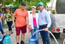 Entrega Mon Marón Agua Potable Purificada a Familias de la Borreguera