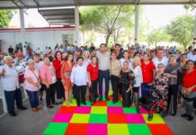 Festejaron en grande Municipio y DIF a abuelitos de Reynosa