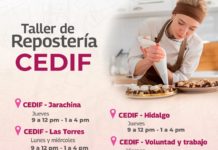 Invita Alcalde Carlos Peña Ortiz a talleres CEDIF