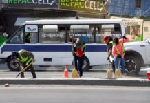 Cumple Gobierno de Reynosa con saneamiento de la vía pública
